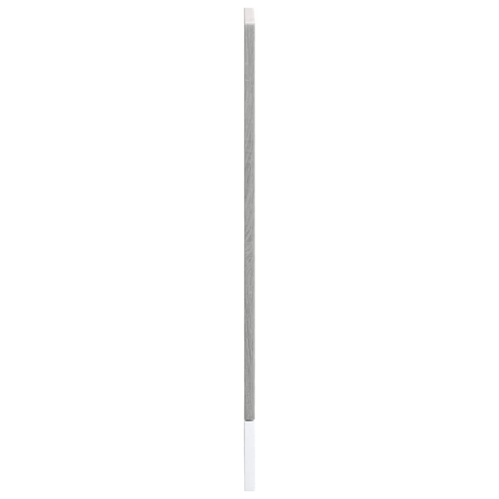 Vaatwaspaneel Porto 45x1,5x67cm bewerkt hout grijs sonoma eiken