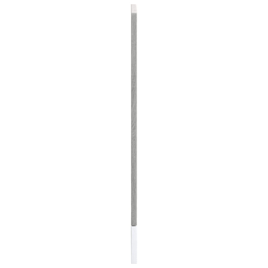 Vaatwaspaneel Porto 45x1,5x67cm bewerkt hout grijs sonoma eiken