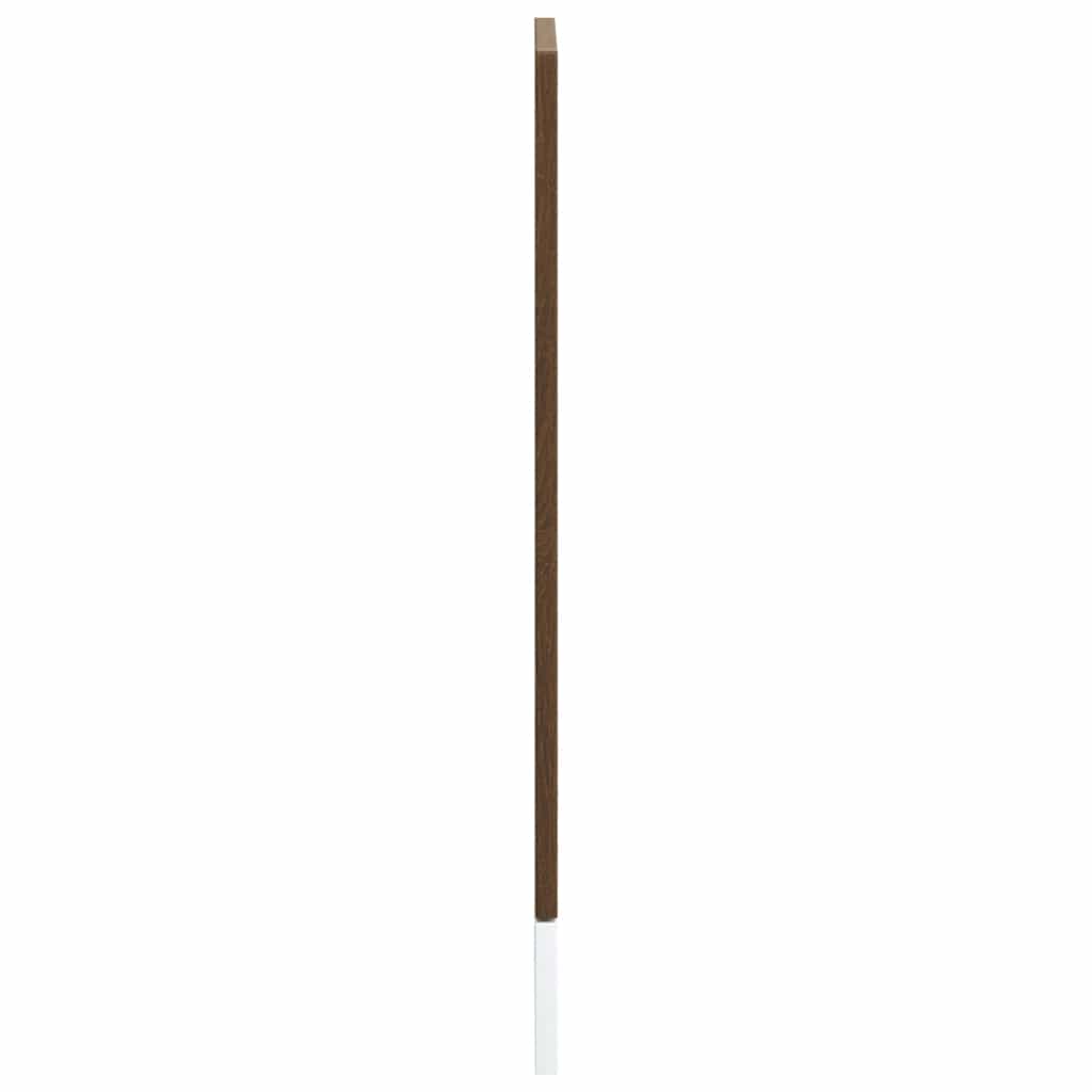 Vaatwaspaneel Porto 45x1,5x67 cm bewerkt hout bruin eikenkleur