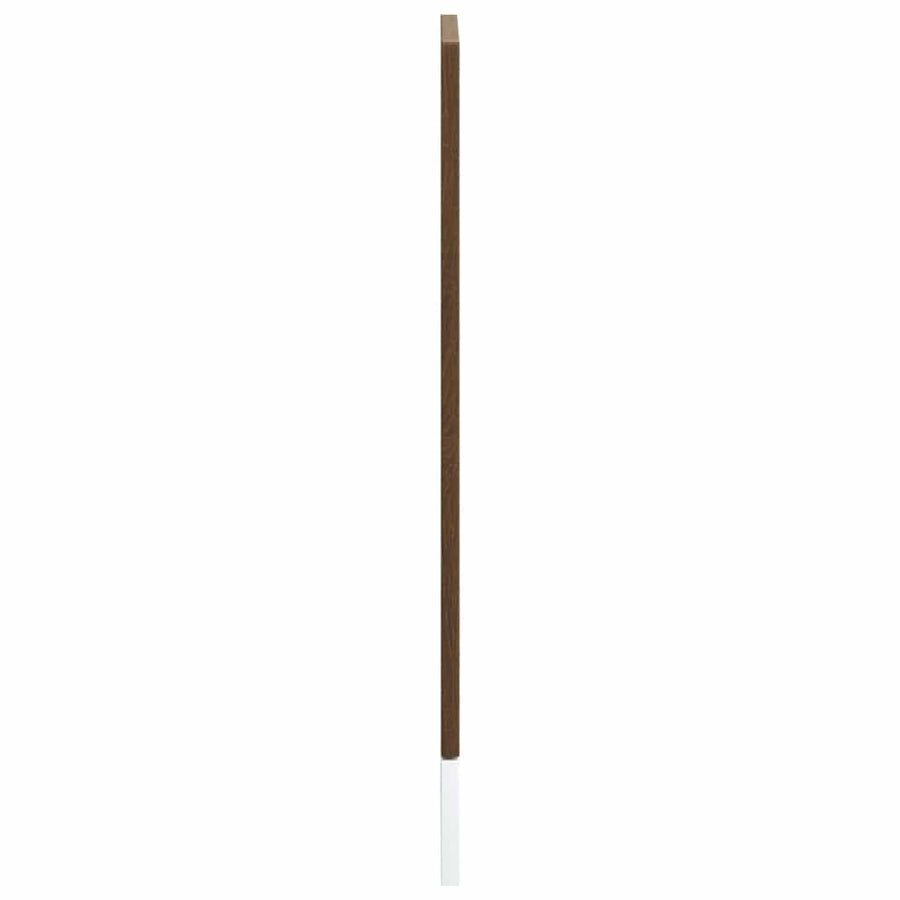 Vaatwaspaneel Porto 45x1,5x67 cm bewerkt hout bruin eikenkleur