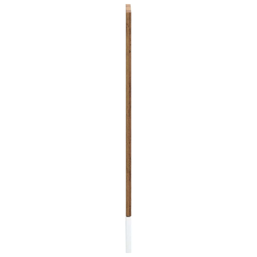 Vaatwaspaneel Porto 45x1,5x67 cm bewerkt hout oud houtkleurig