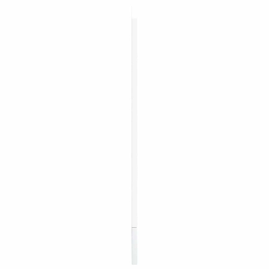 Vaatwaspaneel Porto 60x1,5x67 cm bewerkt hout wit