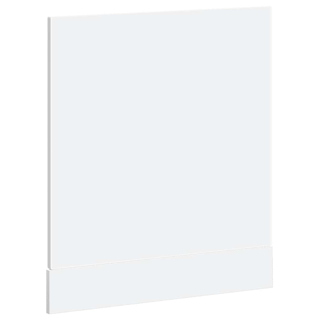 Vaatwaspaneel Porto 60x1,5x67 cm bewerkt hout wit