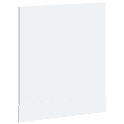 Vaatwaspaneel Porto 60x1,5x67 cm bewerkt hout wit