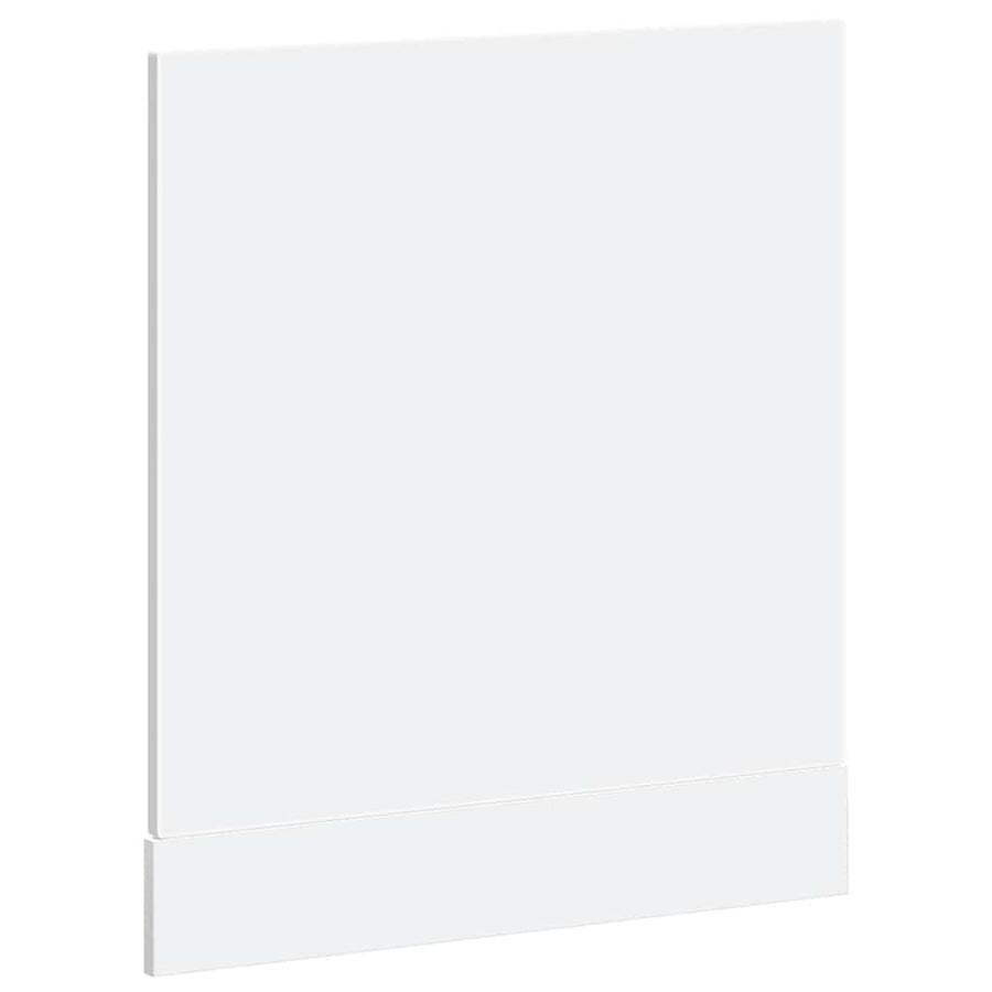 Vaatwaspaneel Porto 60x1,5x67 cm bewerkt hout wit