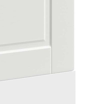 Vaatwaspaneel Porto 60x1,5x67 cm bewerkt hout wit