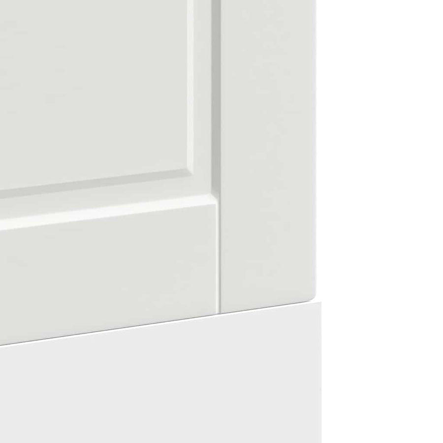 Vaatwaspaneel Porto 60x1,5x67 cm bewerkt hout wit