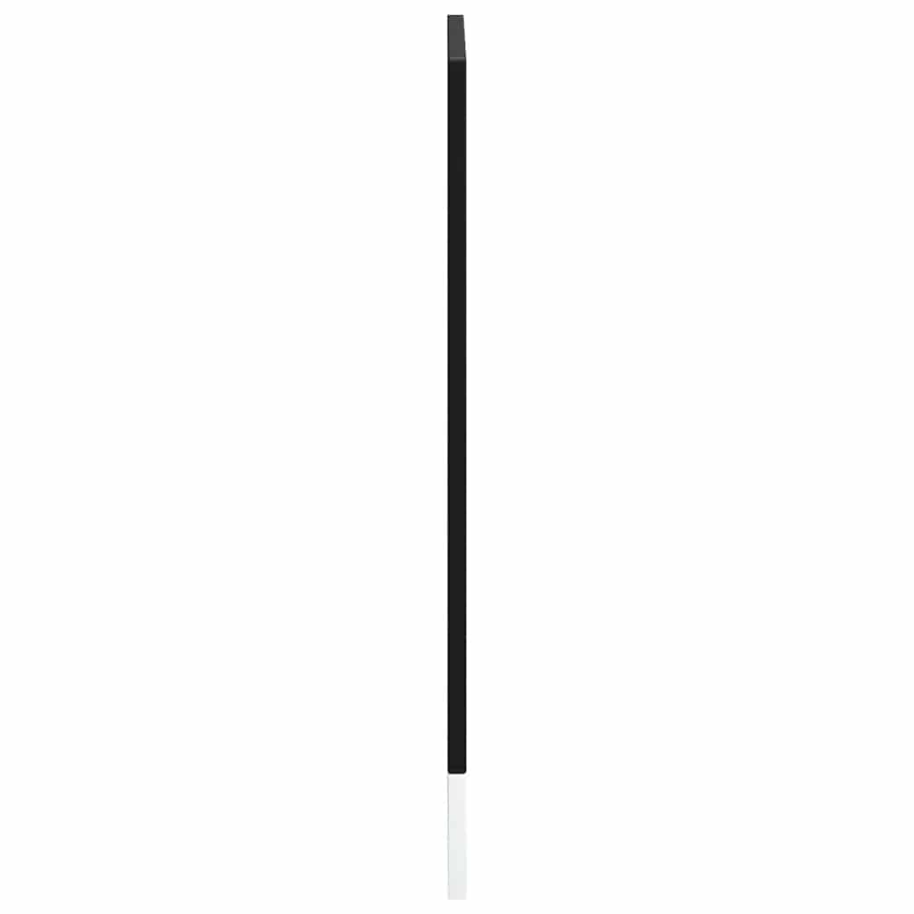 Vaatwaspaneel Porto 60x1,5x67 cm bewerkt hout zwart