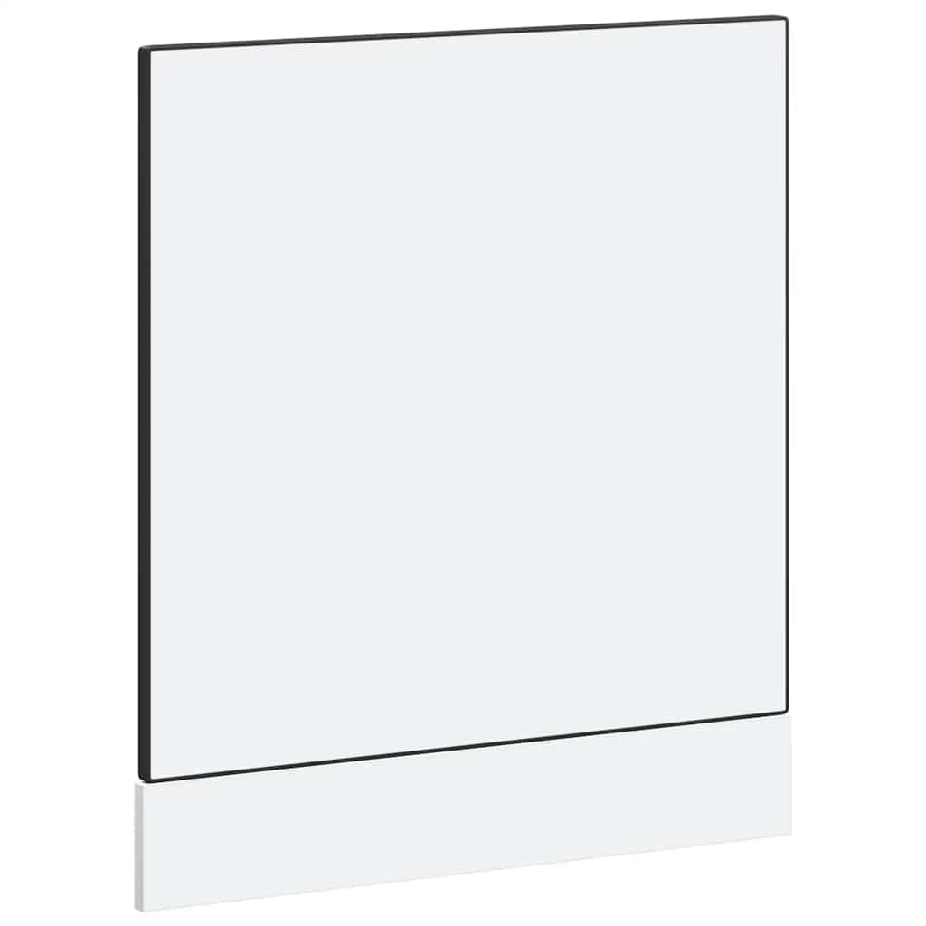 Vaatwaspaneel Porto 60x1,5x67 cm bewerkt hout zwart