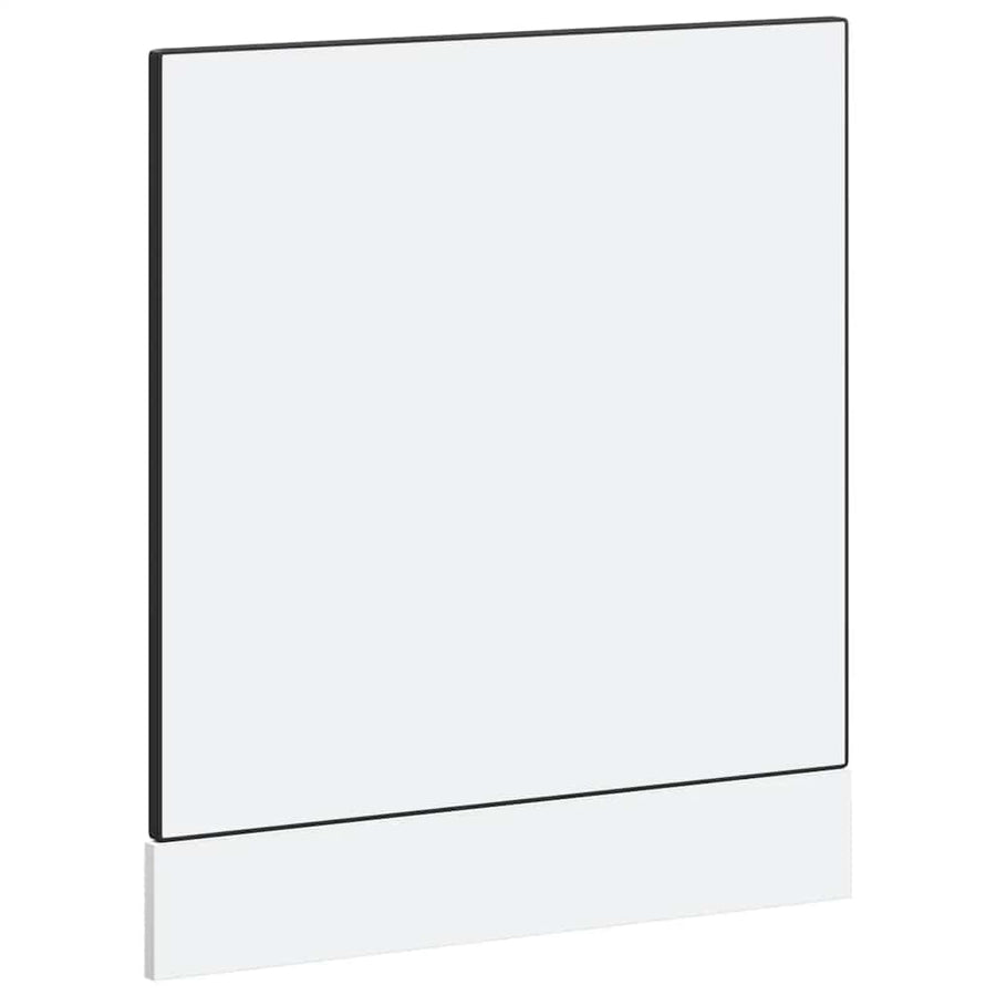 Vaatwaspaneel Porto 60x1,5x67 cm bewerkt hout zwart