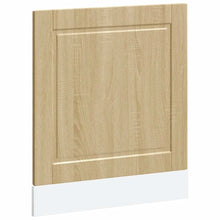 Vaatwaspaneel Porto 60x1,5x67 cm bewerkt hout sonoma eikenkleur