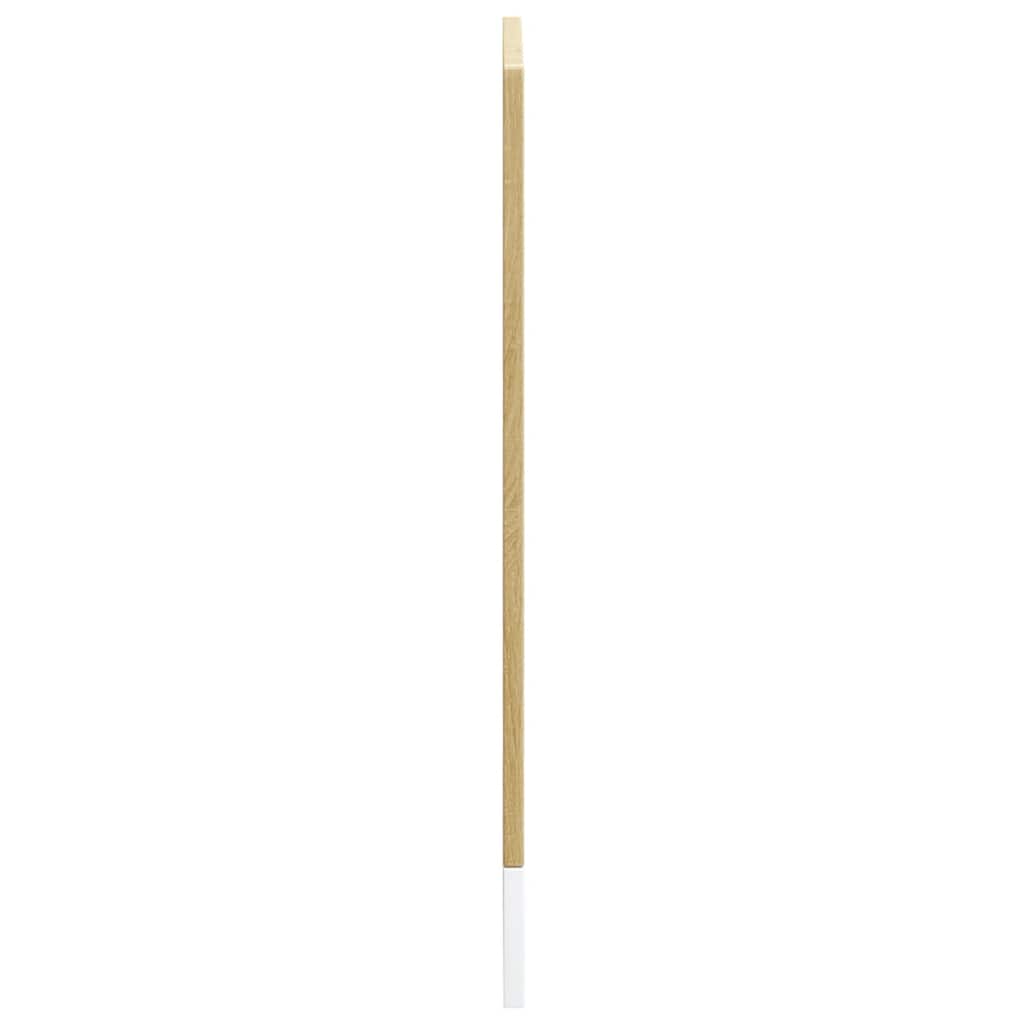 Vaatwaspaneel Porto 60x1,5x67 cm bewerkt hout sonoma eikenkleur
