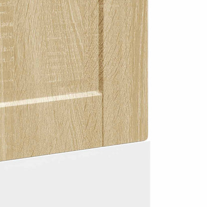 Vaatwaspaneel Porto 60x1,5x67 cm bewerkt hout sonoma eikenkleur