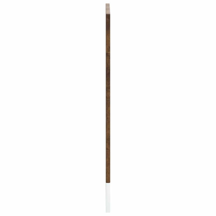 Vaatwaspaneel Porto 60x1,5x67 cm bewerkt hout gerookt eiken