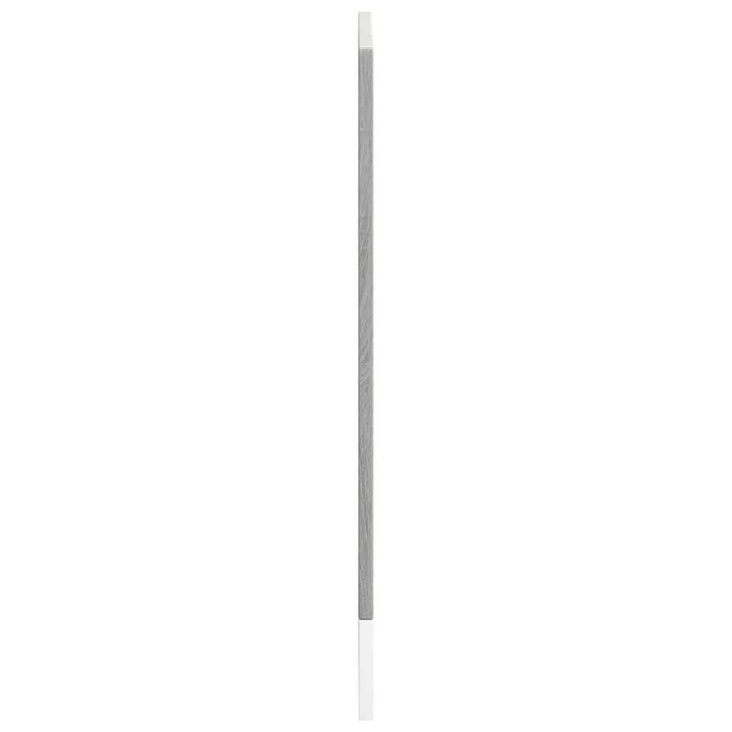 Vaatwaspaneel Porto 60x1,5x67cm bewerkt hout grijs sonoma eiken