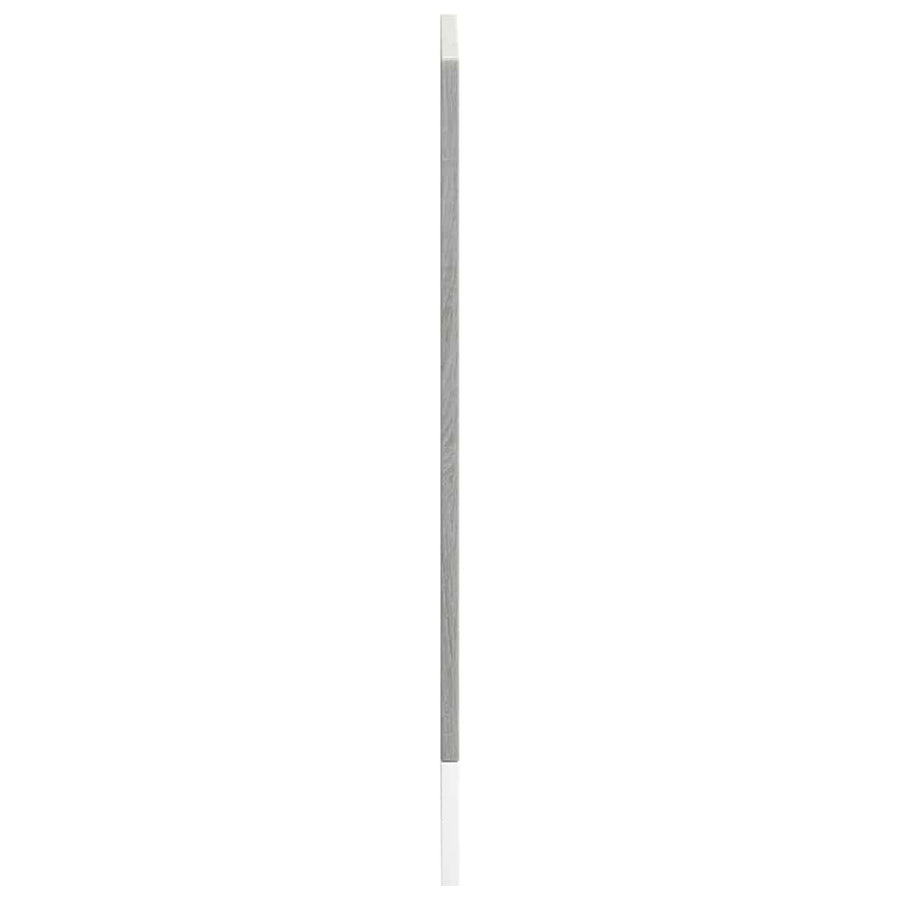 Vaatwaspaneel Porto 60x1,5x67cm bewerkt hout grijs sonoma eiken