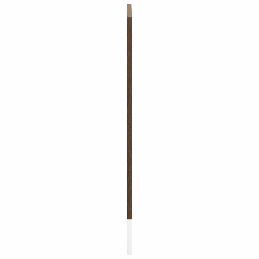 Vaatwaspaneel Porto 60x1,5x67 cm bewerkt hout bruin eikenkleur