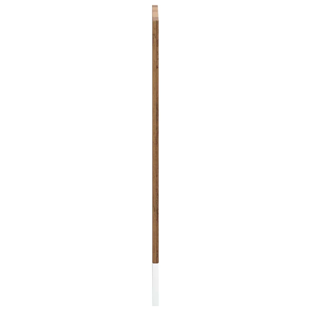 Vaatwaspaneel Porto 60x1,5x67 cm bewerkt hout oud houtkleurig