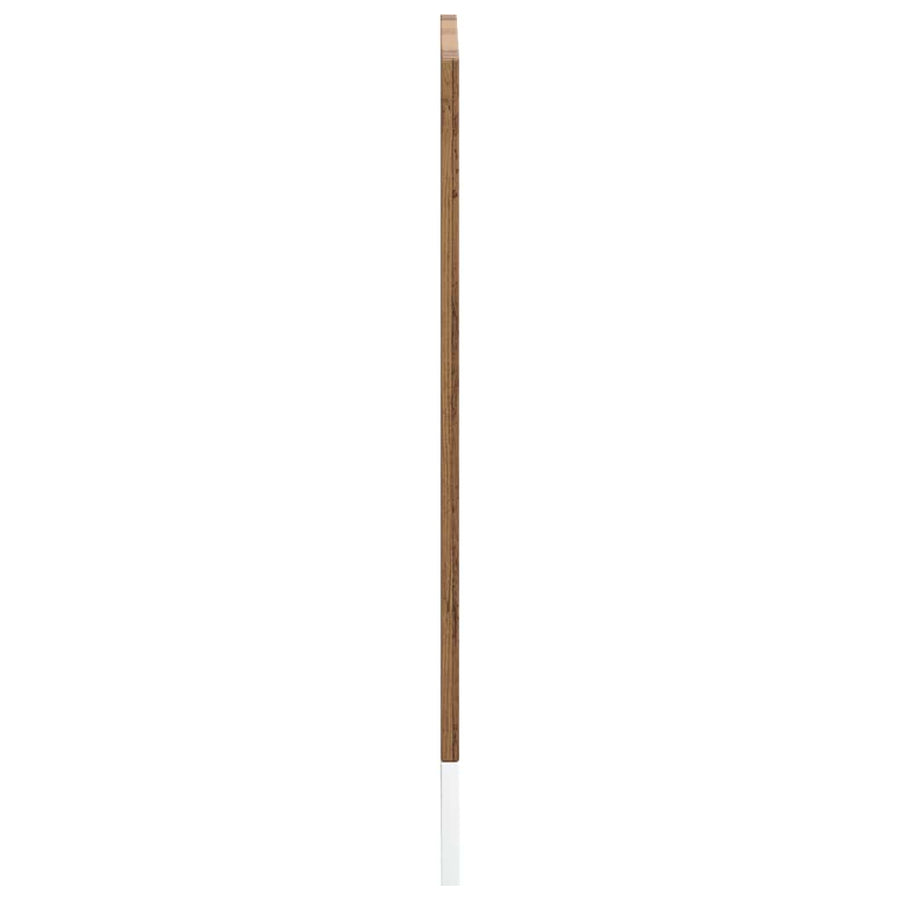 Vaatwaspaneel Porto 60x1,5x67 cm bewerkt hout oud houtkleurig
