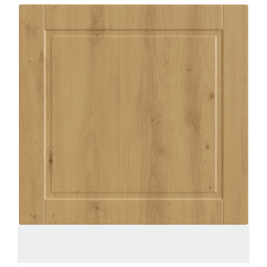 Vaatwaspaneel Porto 60X1,5X67 Cm Bewerkt Hout Artisanaal Eiken artisanaal eikenkleurig