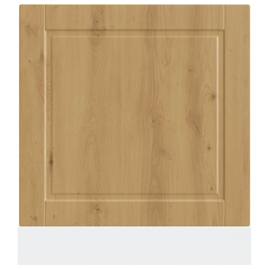 Vaatwaspaneel Porto 60X1,5X67 Cm Bewerkt Hout Artisanaal Eiken artisanaal eikenkleurig