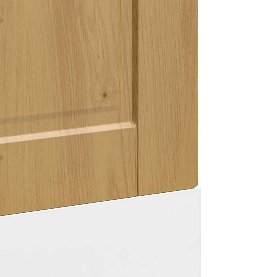 Vaatwaspaneel Porto 60X1,5X67 Cm Bewerkt Hout Artisanaal Eiken artisanaal eikenkleurig