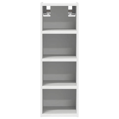 Hangkast 20x29,5x60 cm bewerkt hout wit
