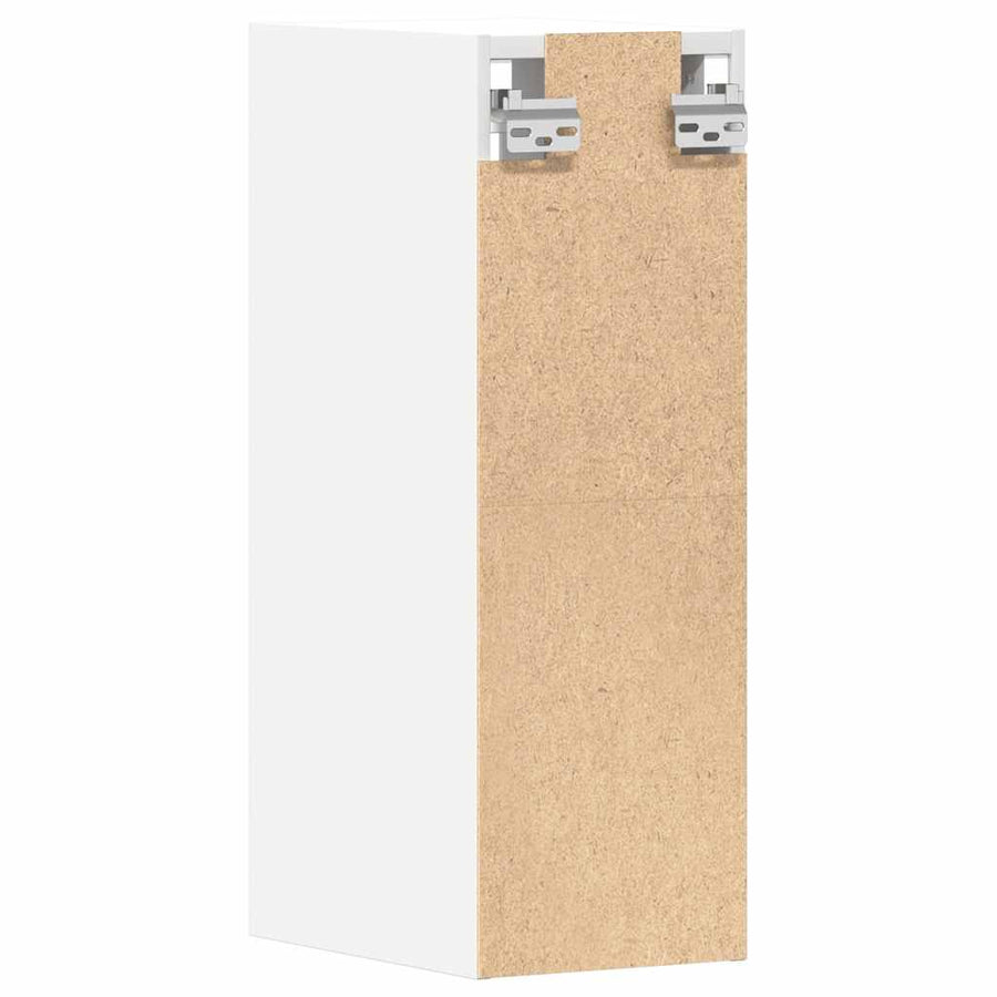 Hangkast 20x29,5x60 cm bewerkt hout wit