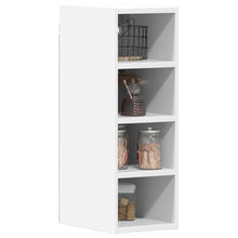 Hangkast 20x29,5x60 cm bewerkt hout wit