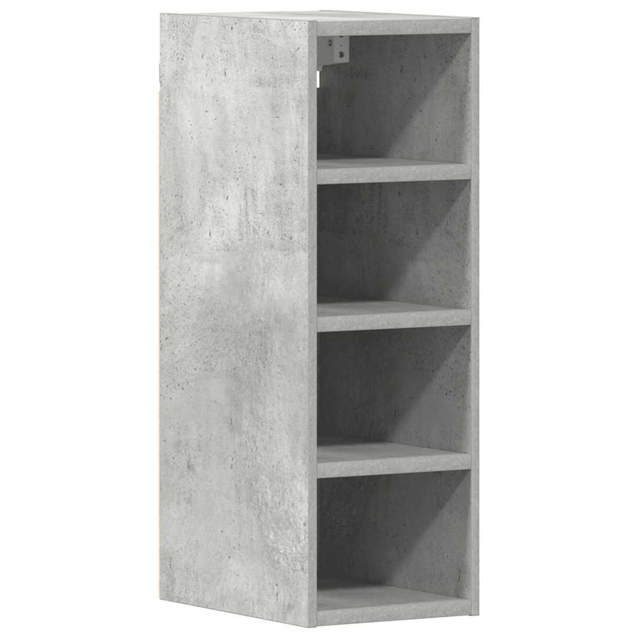 Hangkast 20x29,5x60 cm bewerkt hout betongrijs