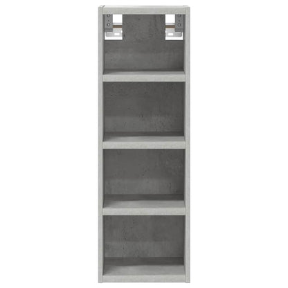 Hangkast 20x29,5x60 cm bewerkt hout betongrijs