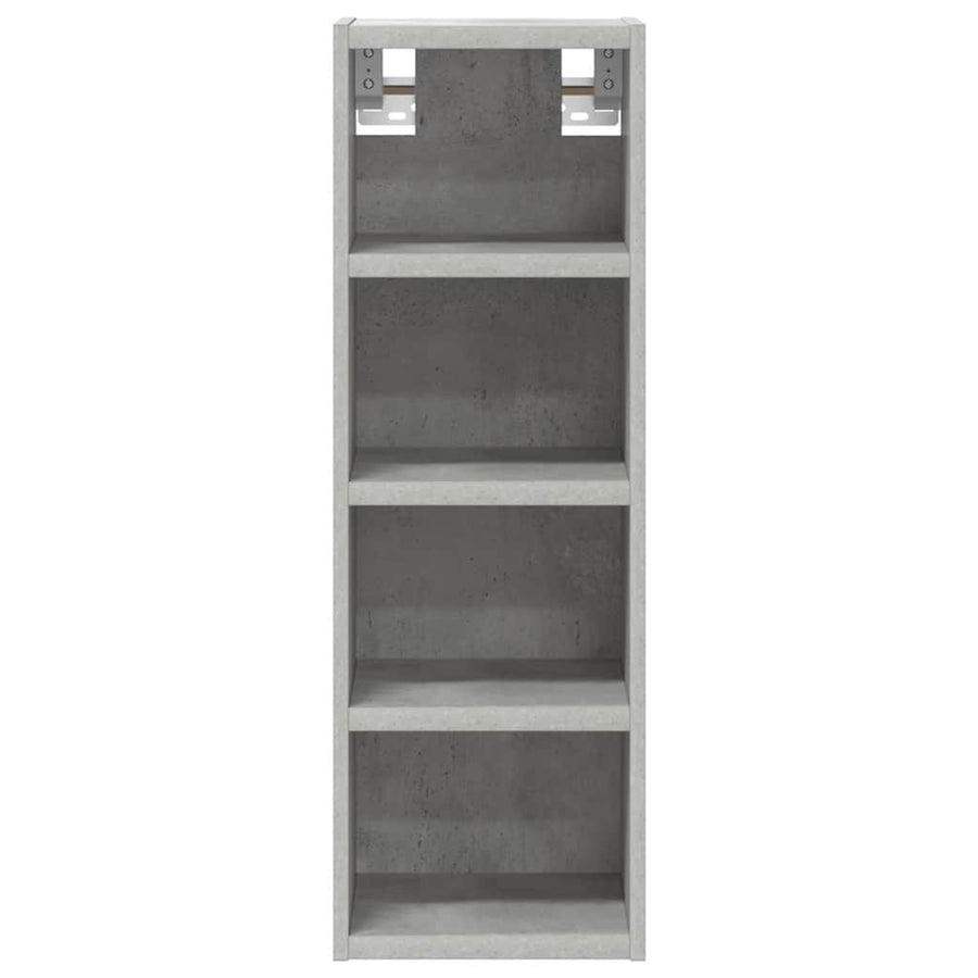 Hangkast 20x29,5x60 cm bewerkt hout betongrijs