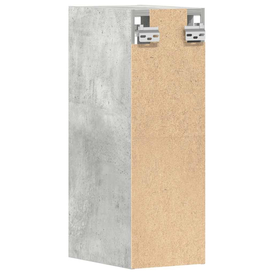 Hangkast 20x29,5x60 cm bewerkt hout betongrijs