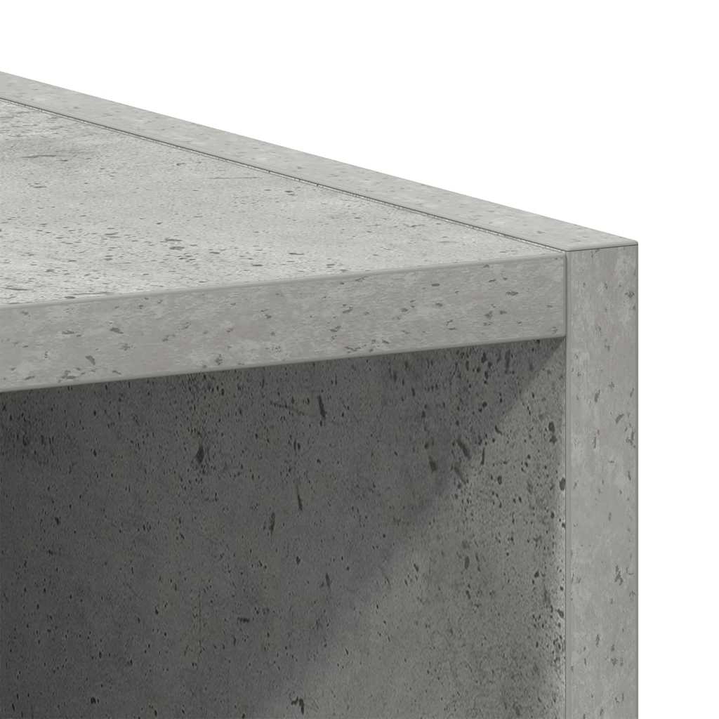 Hangkast 20x29,5x60 cm bewerkt hout betongrijs
