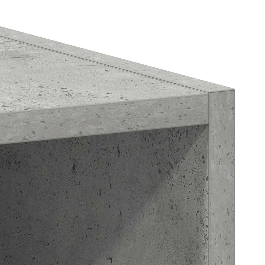Hangkast 20x29,5x60 cm bewerkt hout betongrijs