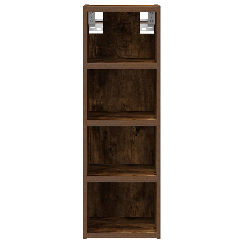 Hangkast 20x29,5x60 cm bewerkt hout gerookt eikenkleurig