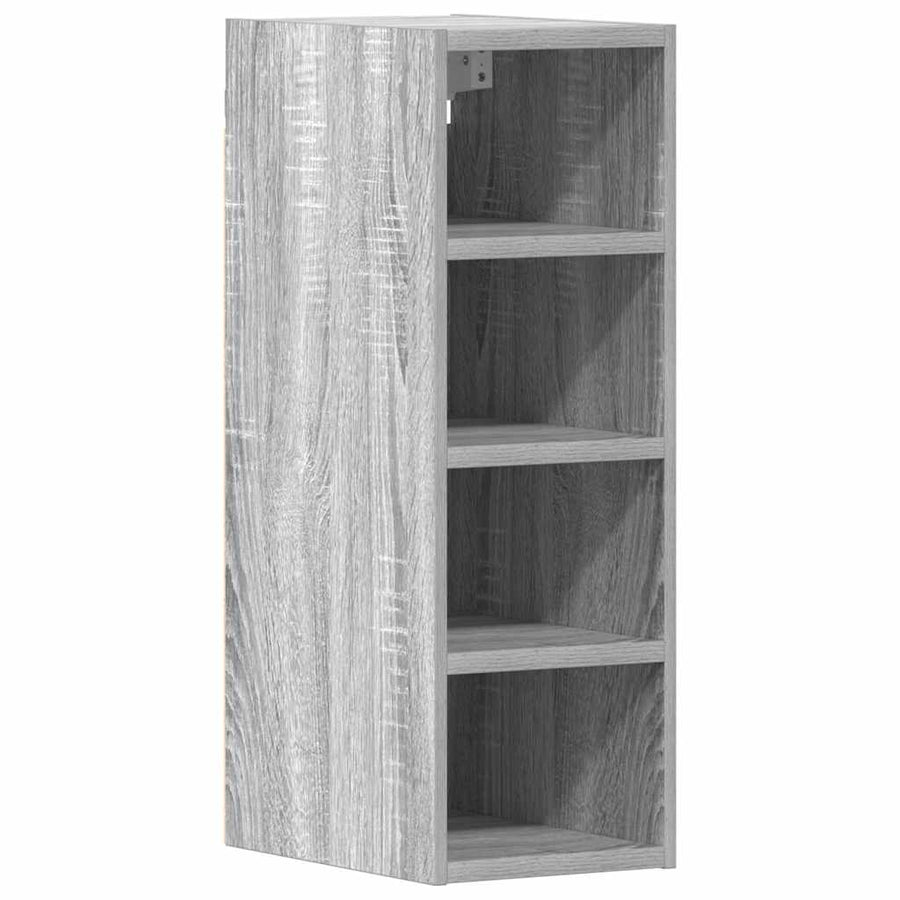Hangkast 20x29,5x60 cm bewerkt hout grijs sonoma eikenkleurig