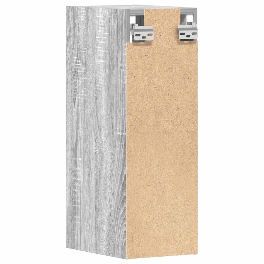 Hangkast 20x29,5x60 cm bewerkt hout grijs sonoma eikenkleurig