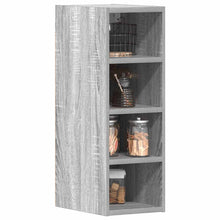 Hangkast 20x29,5x60 cm bewerkt hout grijs sonoma eikenkleurig