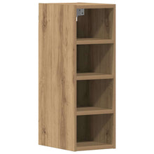 Hangkast 20x29,5x60 cm bewerkt hout artisanaal eikenkleur