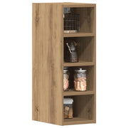 Bovenkast 20x29,5x60 cm bewerkt hout eikenkleur