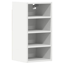 Hangkast 30x29,5x60 cm bewerkt hout wit