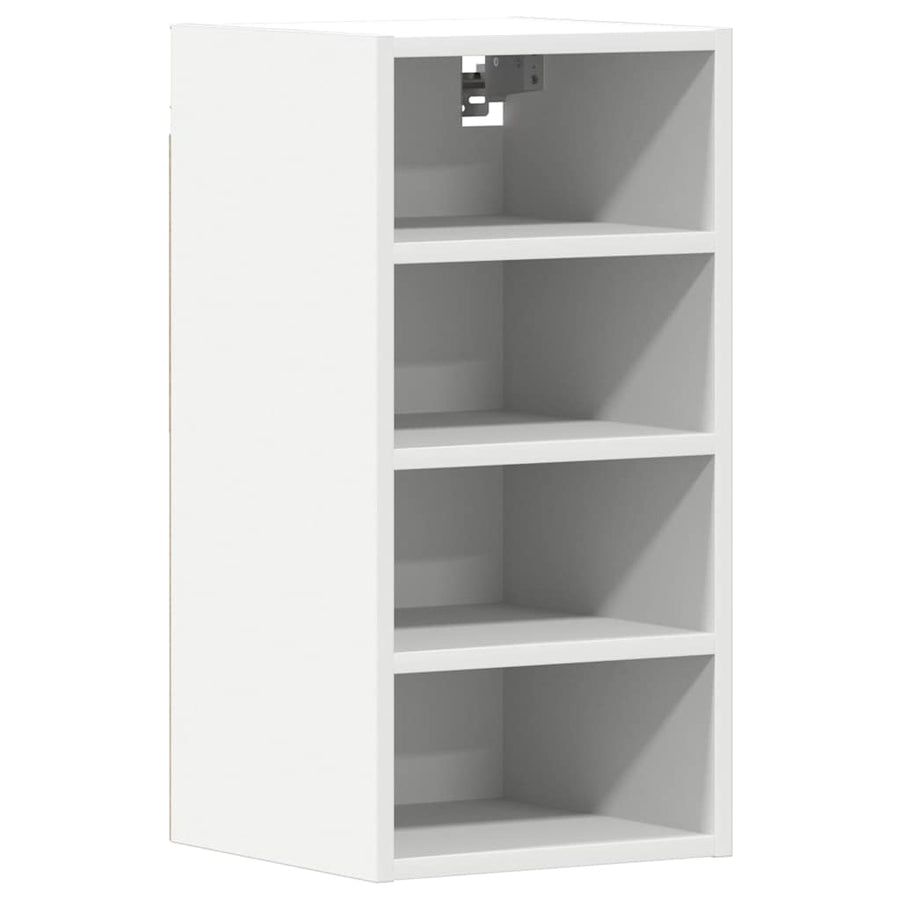 Hangkast 30x29,5x60 cm bewerkt hout wit
