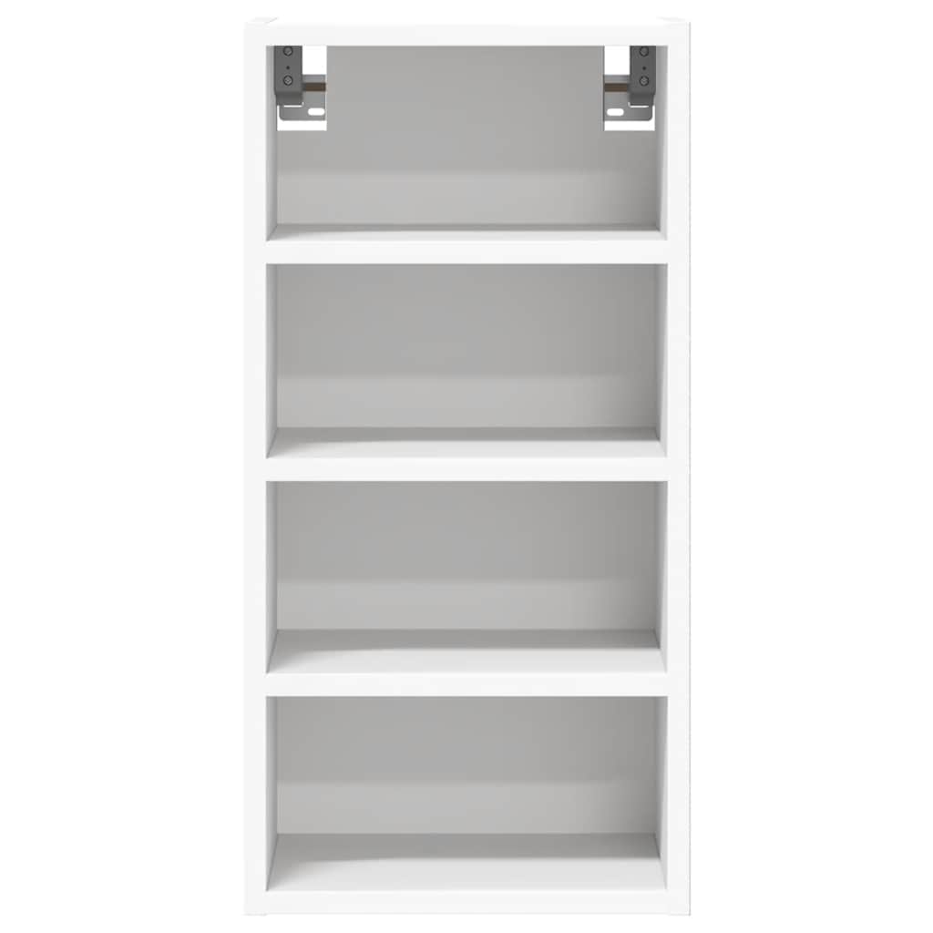 Hangkast 30x29,5x60 cm bewerkt hout wit