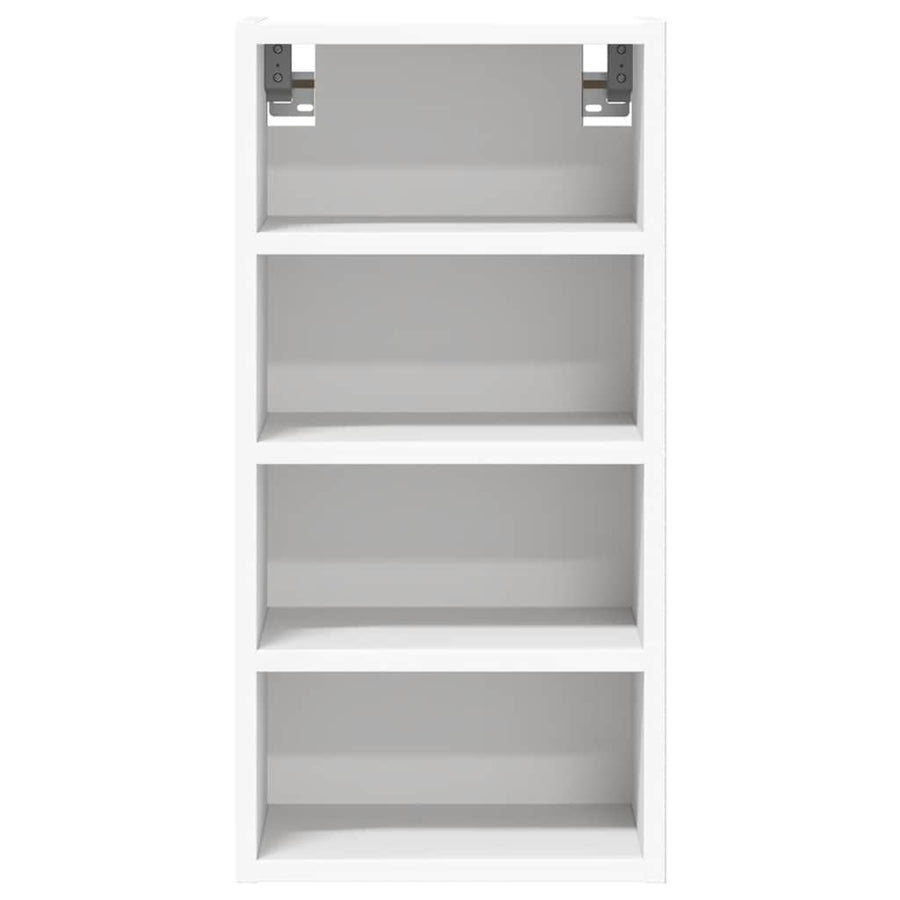 Hangkast 30x29,5x60 cm bewerkt hout wit
