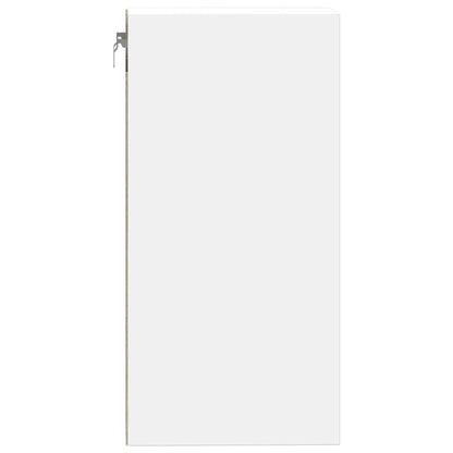 Hangkast 30x29,5x60 cm bewerkt hout wit