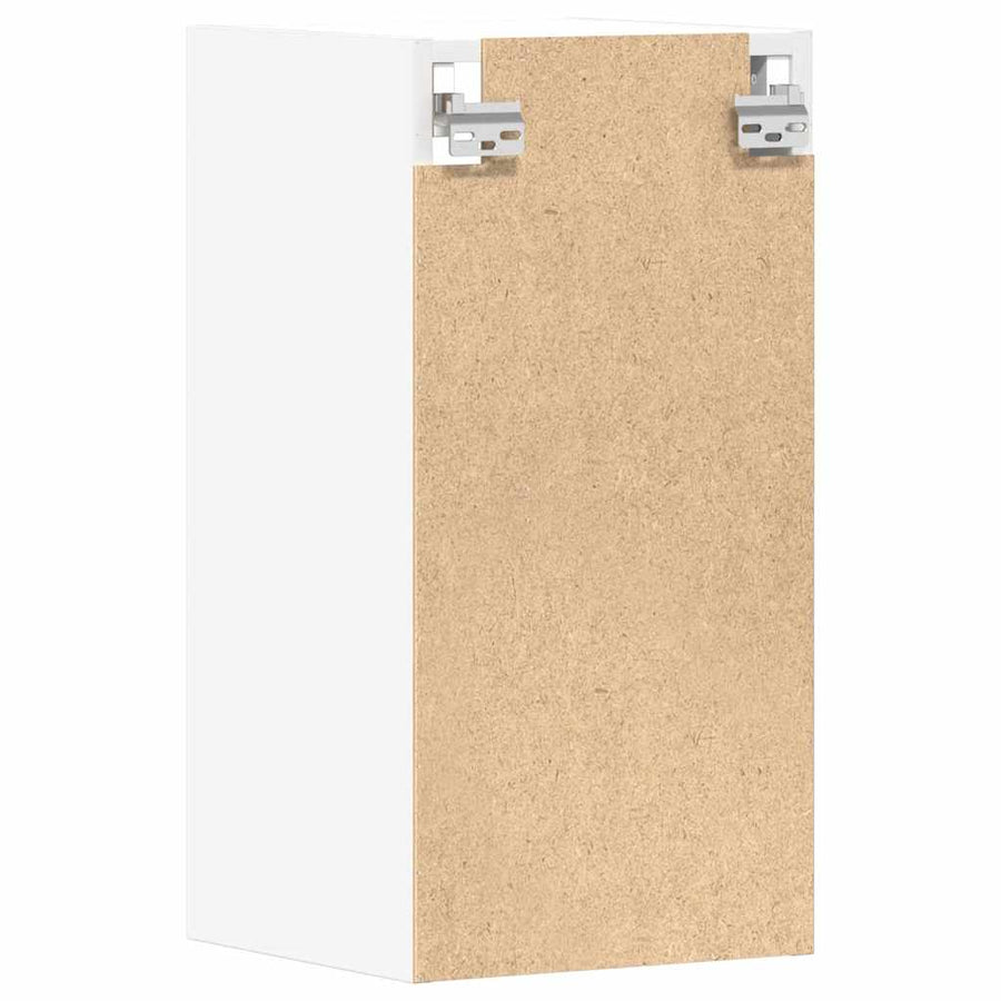 Hangkast 30x29,5x60 cm bewerkt hout wit
