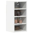 Wall cabinet Riga 30x29.5x60 cm processed wood white