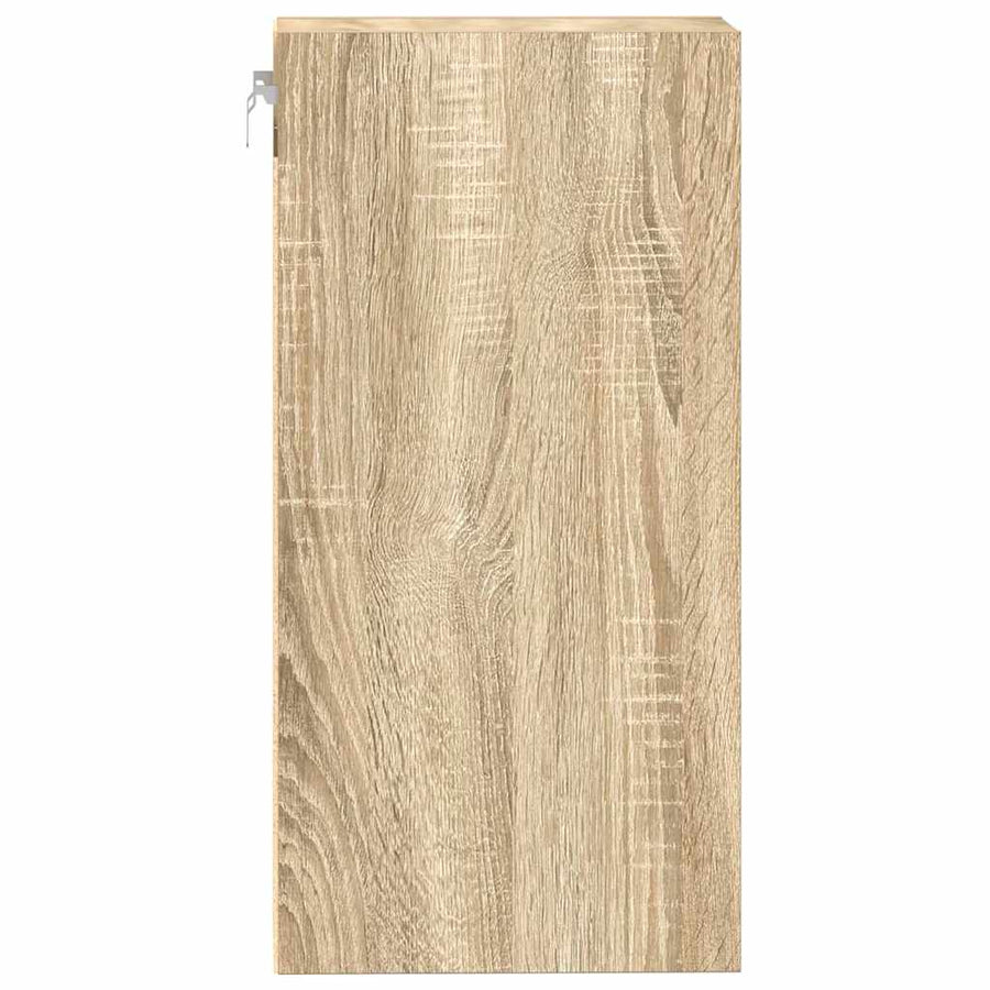 Hangkast 30x29,5x60 cm bewerkt hout sonoma eikenkleurig