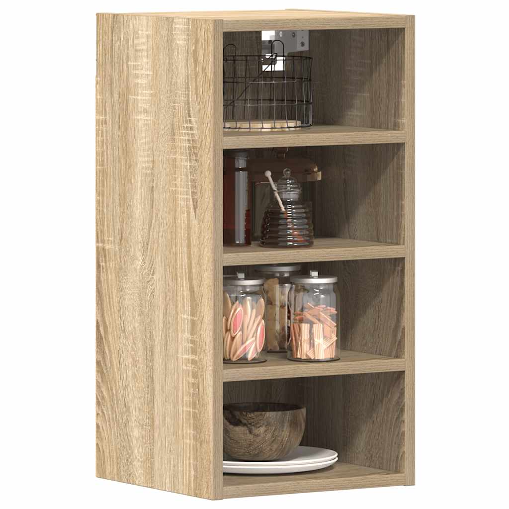 Hangkast 30x29,5x60 cm bewerkt hout sonoma eikenkleurig